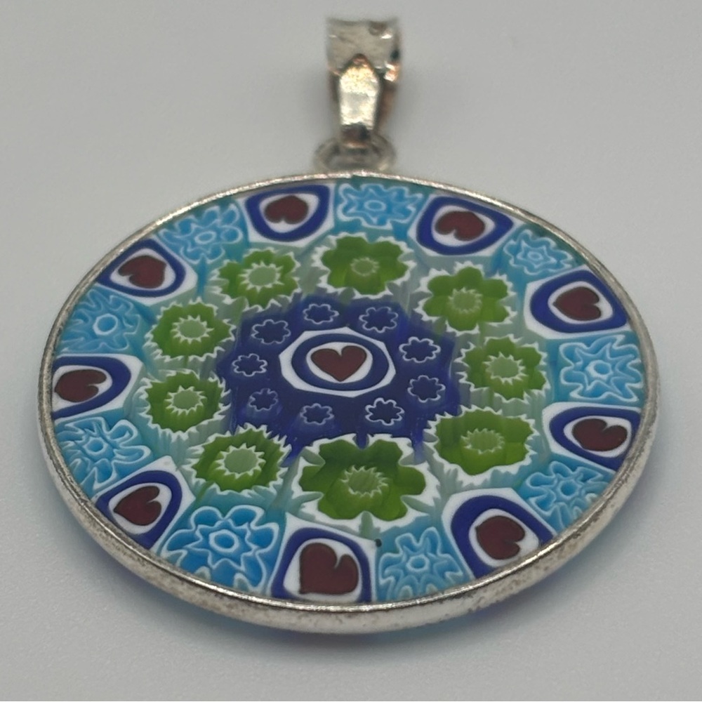 Antica Murrina Veneziana Murano Glass Pendant‎ NWOT